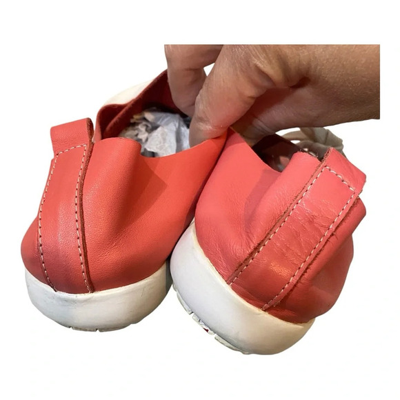 Kiss Kiss Italy Shoes Pink Soft Upper Italian Leather 235cm Size 7 - Picture 9 of 16